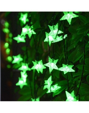 Outdoor String Lights Solar String Lights Outdoor- 30.6 ft 50 LED Waterproof Solar Powered String Lights Christmas Decorative...