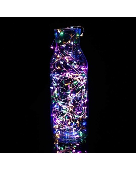 Indoor String Lights String Lights Christmas Light- Colored Fairy Light- 3ft/16ft/33ft-10/50/100 LEDs-USB Powered Waterproof ...