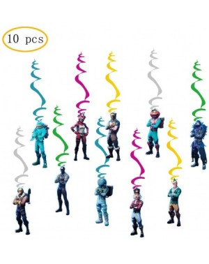 Party Favors 10 pcs Video Game Party Swirl Decoration Video Game School Spin Streamer Hanging Swirl Ceiling Decoration Video ...