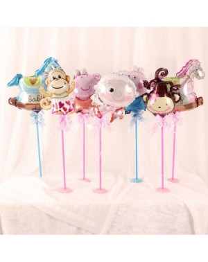Centerpieces 16 Inch Multicolor Balloon Stick Stand Flower Base Party Festival Tabel Centerpiece Accessories Supplies Pack of...