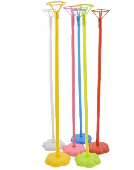 Centerpieces 16 Inch Multicolor Balloon Stick Stand Flower Base Party Festival Tabel Centerpiece Accessories Supplies Pack of...