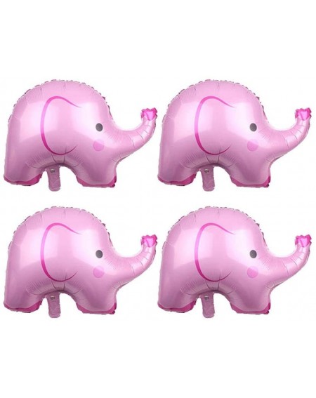 Balloons Pink Elephant Shaped Balloons Foil Helium Aluminum Animal Balloons for Baby Girls Shower BirthdayParty Suppliers Pac...