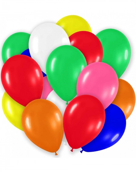 Balloons Pack of 100- Assorted Bright Color 5" Decorator Latex Balloons- MADE IN USA! - Assorted Color - CD12IGC4LYV $21.97
