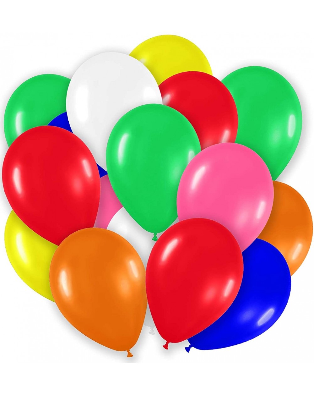 Balloons Pack of 100- Assorted Bright Color 5" Decorator Latex Balloons- MADE IN USA! - Assorted Color - CD12IGC4LYV $7.76