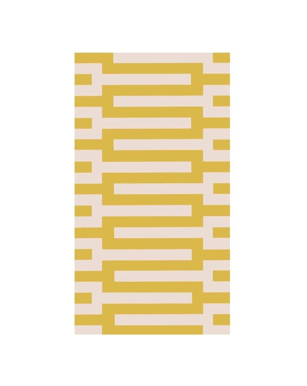 Tableware Zipper Paper Guest Towel Napkins in Yellow- Pack of 15 - Yellow - C018N0CKGAX $17.53