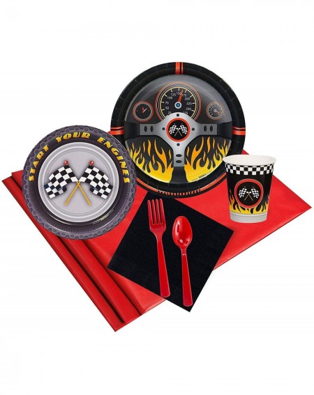 Party Packs Racecar Racing Party Party Pack (24) - CH12O8XGX4I $25.19