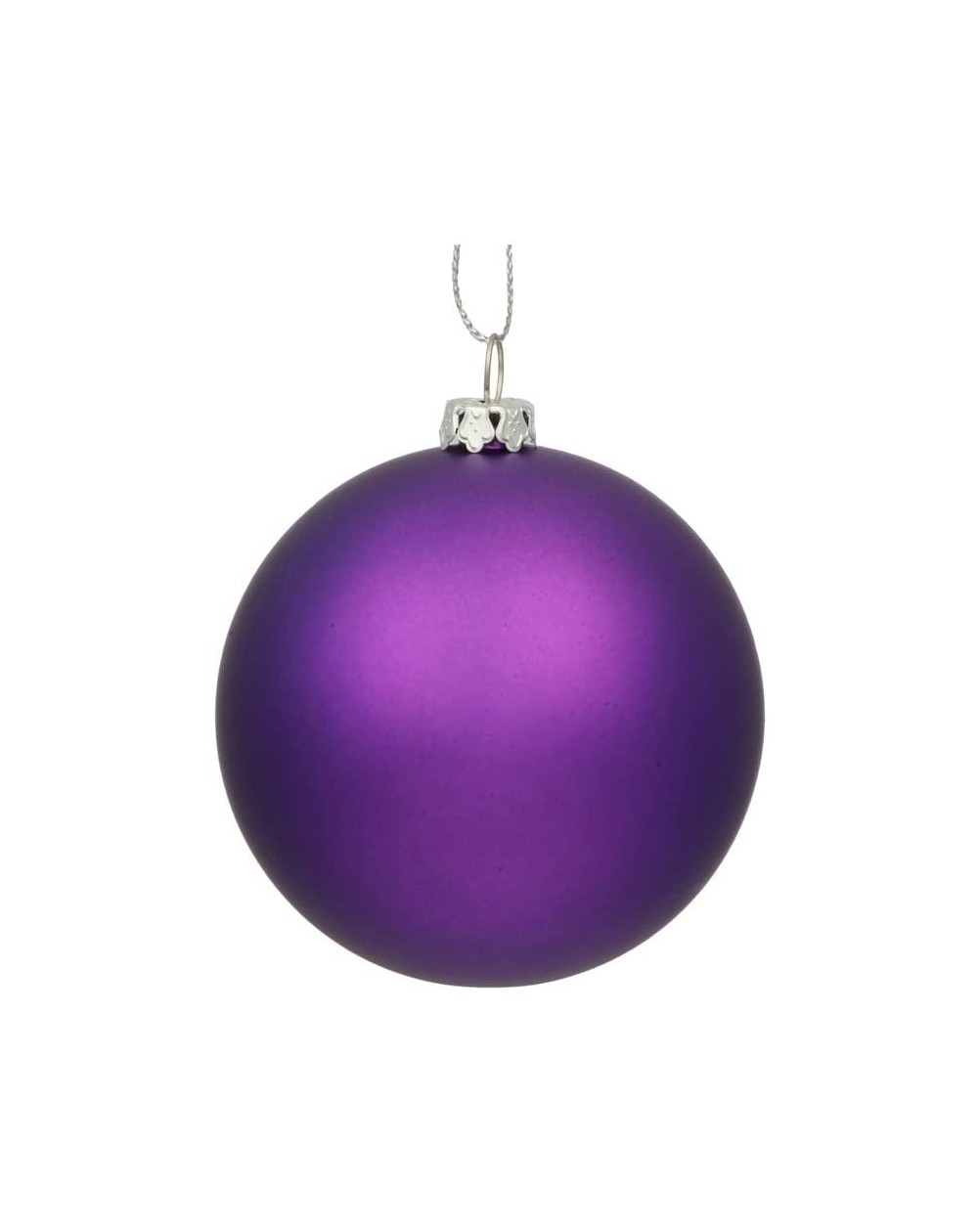 Ornaments 12" Purple Matte Ball Ornament - Purple - CD11MX64DUJ $44.98