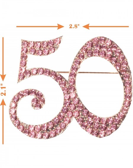Party Packs 50th Birthday Decorations Party Supplies- Pink 50th Birthday Tiara- 50th Pink Satin Sash Damn I Make 50 Look Good...