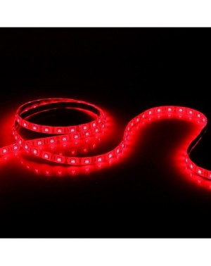 Rope Lights LED Strip Light Waterproof- Red Color Rope Lighting for Bedroom- TV- Party- Car- Boat- 300 LEDs SMD 5050 Brighter...