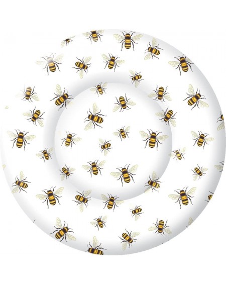 Tableware Round Dessert Paper Plates- 8-Inches- Save The BeesWhite - Save The BeesWhite - CN18KDNDNHC $16.05