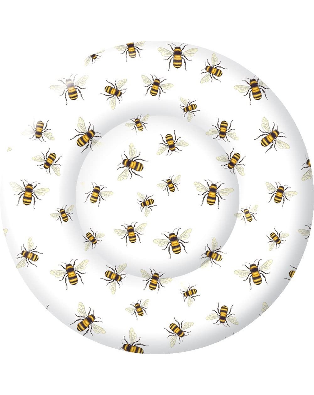 Tableware Round Dessert Paper Plates- 8-Inches- Save The BeesWhite - Save The BeesWhite - CN18KDNDNHC $9.35