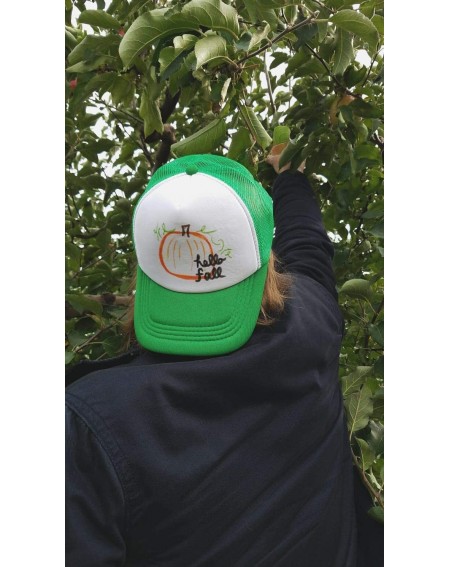 Hats Design-A-Hat Custom Trucker DIY Party Hat and Fabric Marker Set Green - Green - CF187KSXD6S $9.09