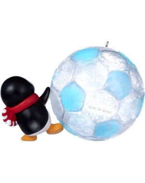 Ornaments Christmas 2019 Year Dated Soccer Star Penguin DIY Personalized Ornament - CP18OEGNZ4C $8.13