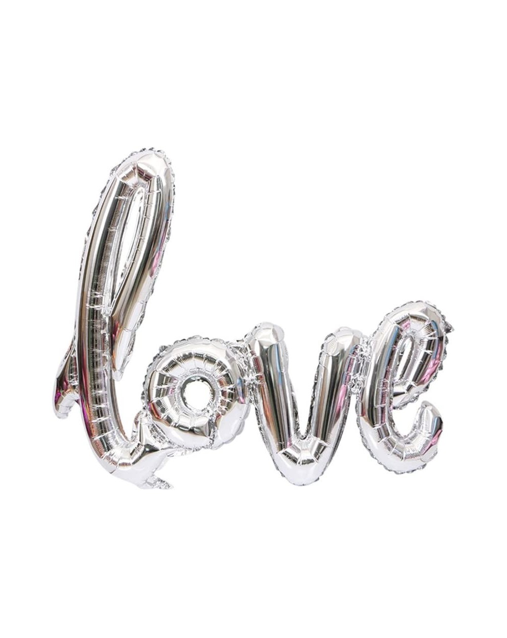 Balloons Love Balloons- Romantic Giant Love Letters Mylar Balloon Love Foil Balloons for Wedding Bridal Shower Anniversary En...