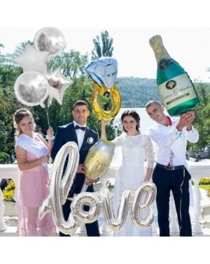 Balloons Love Balloons- Romantic Giant Love Letters Mylar Balloon Love Foil Balloons for Wedding Bridal Shower Anniversary En...
