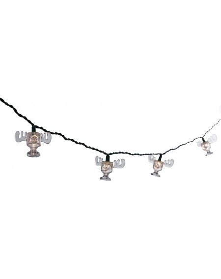 Indoor String Lights UL 10-Light Wally World Moose Mug Light Set - C211JJRQMN1 $18.67