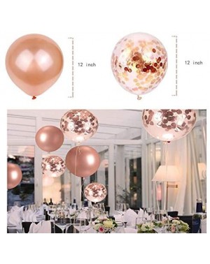 Balloons Birthday Party Supplies-Happy Birthday Bridal Baby/Shower Decorations Balloons (Silver Rose Gold) - Silver Rose Gold...