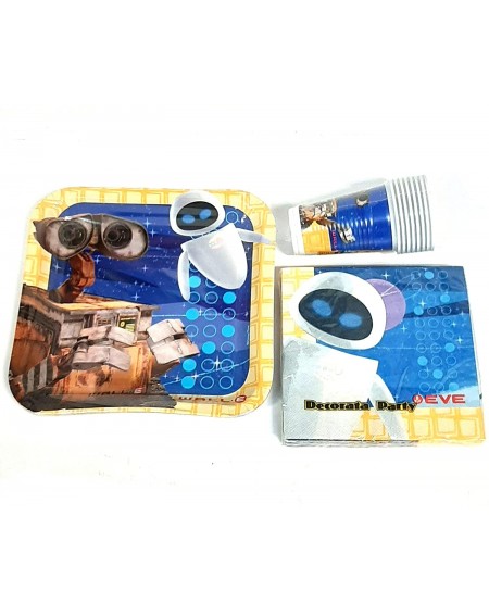 Party Packs Wall-E Party Pack for 16 Guests - Disney Pixar Party Tableware Plates Cups etc - CP194H4QKO8 $19.95