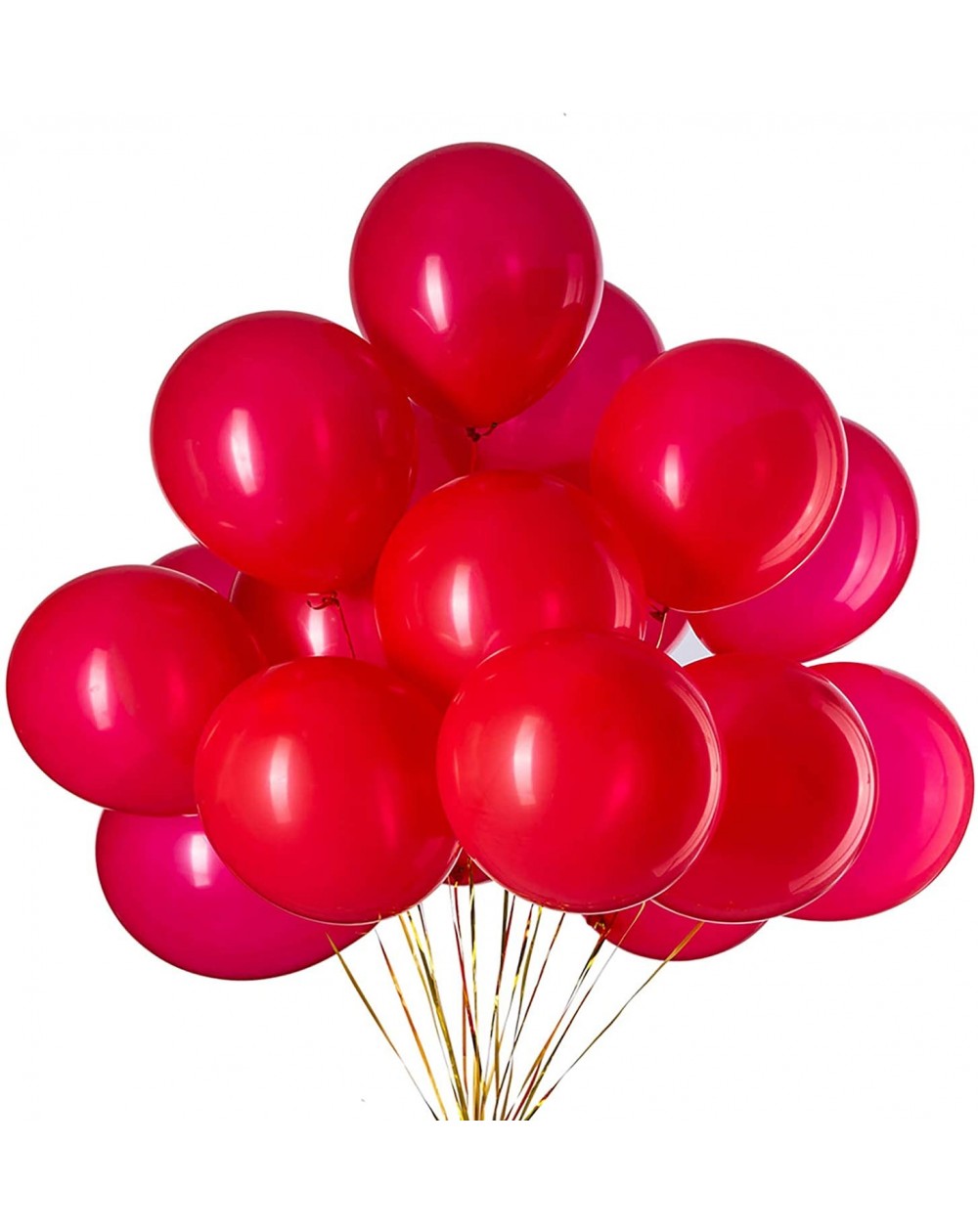 Balloons 12 inch Red Balloons Latex Balloons Helium Balloons Quality Balloons Party Decorations Supplies Pack of 100-3.2g/pcs...