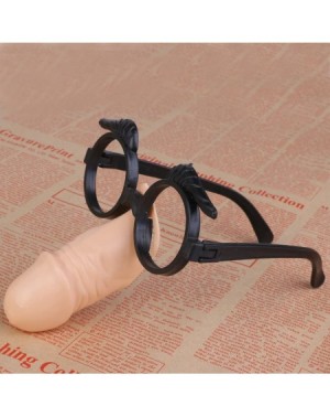 Adult Novelty 6pcs Penis Willy Fancy Dress Hen Party Night Glasses Frame Halloween Props - CY194EEIIXK $11.61