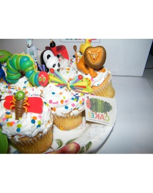 Cake & Cupcake Toppers The Very Hungry Caterpillar and Friends from The World of Eric Carle Deluxe Cake Toppers Cupcake Decor...