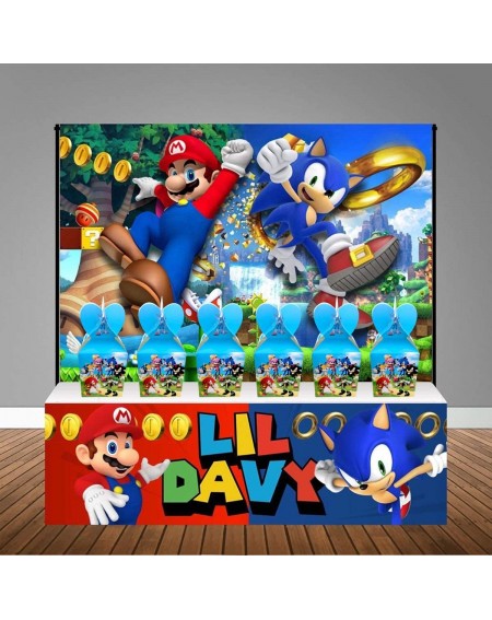 Party Favors 12 Pack Sonic Birthday Party Supplies Party Bags - Candy Bags for Kids Birthday Party Supplies Decorations - CF1...