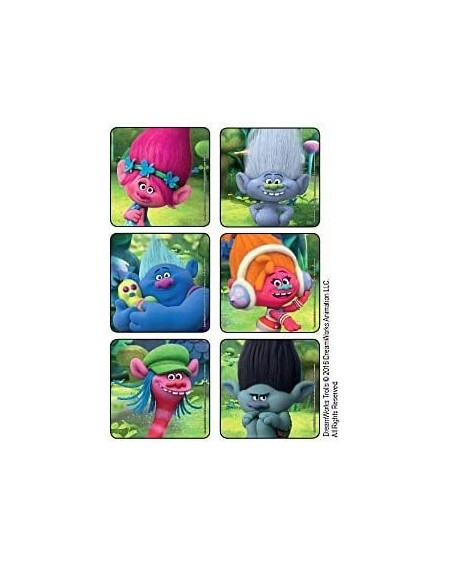 Party Tableware 45 pack stickers Trolls Birthday Party Supplies - CF12O51UTM8 $9.95