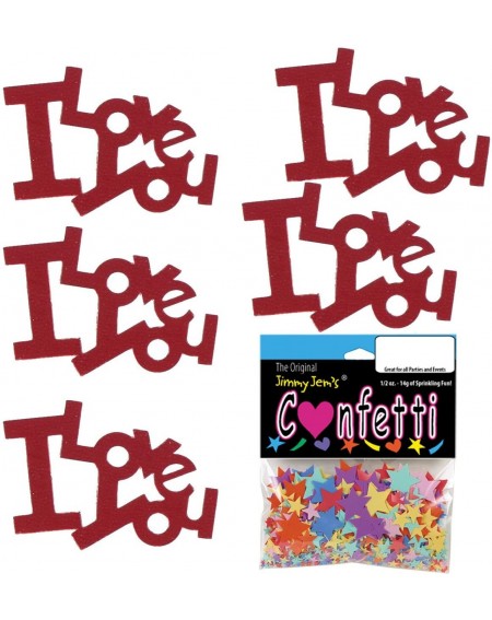 Confetti Confetti Word I Love You Red - Retail Pack 7843 QS0 - C818CHWNX55 $15.40