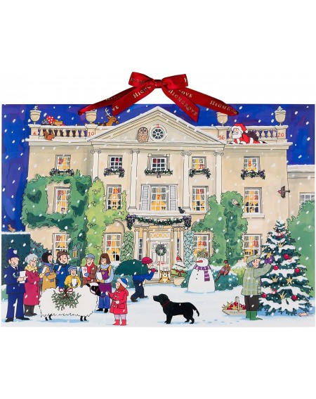 Advent Calendars Famous Illustrator Unique Traditional Paper Advent Christmas Calendar - Designed in England - Beautiful Chri...