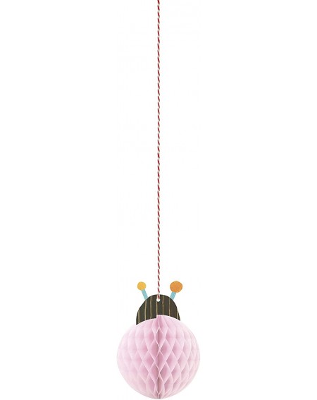 Banners Ladybug 1st Birthday Hanging Honeycomb Party Decorations 6"- 3 Ct- Multi (73334) - CF18QN3NY57 $16.11
