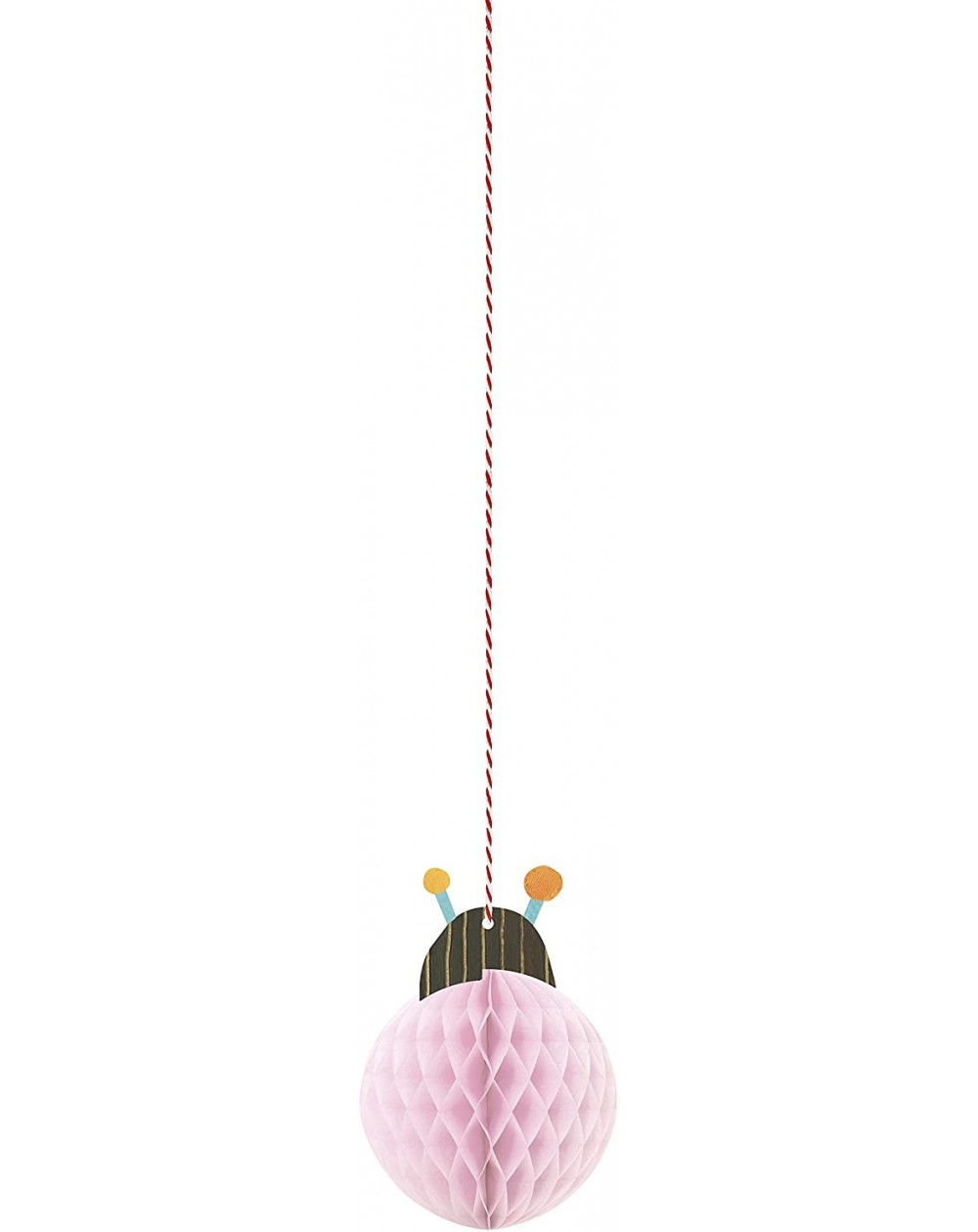 Banners Ladybug 1st Birthday Hanging Honeycomb Party Decorations 6"- 3 Ct- Multi (73334) - CF18QN3NY57 $8.52