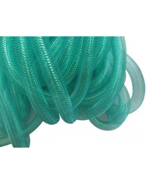 Garlands One Roll 20 Yards Solid Mesh Tube Deco Flex for Wreaths Cyberlox CRIN Crafts 16mm 5/8-Inch (Teal) - Teal - CE18T7UO2...