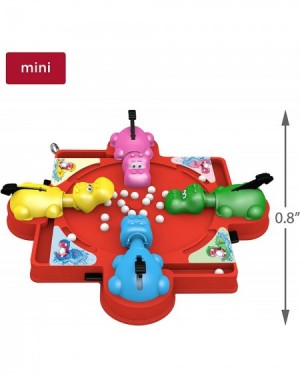 Ornaments Christmas Ornament 2019 Year Dated Family Game Night Hungry Hippos - CO18OEINCE3 $35.36
