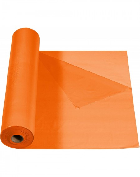 Tablecovers 344951 Touch of Color Folded Plastic Banquet Roll- 250'- Sunkissed Orange - Sunkissed Orange - CK12GYUTQ47 $26.60