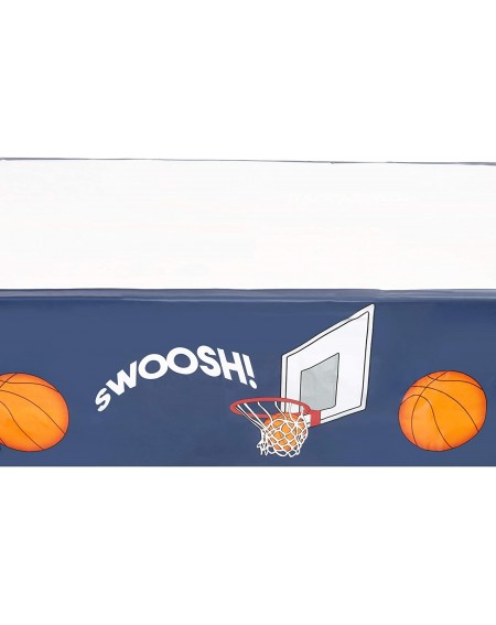 Tablecovers Basketball Party Plastic Table Cloth (54 x 108 in- 3 Pack) - CS18WGEWMWC $11.86