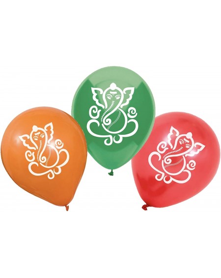 Balloons 30 PC Indian Wedding Decorations - Hindu Balloons for Diwali- Holi- Ugadi- Navratri- and Mehndi Parties - Created/So...