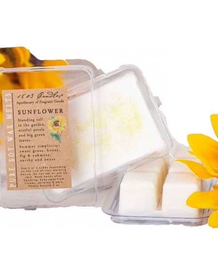 Candles Soy Fragrance Melters with Tips Brochure (Sunflower) - Sunflower - CP196G4XW52 $23.02
