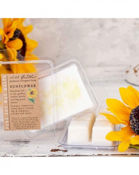 Candles Soy Fragrance Melters with Tips Brochure (Sunflower) - Sunflower - CP196G4XW52 $9.21