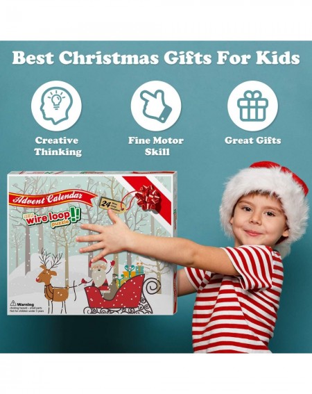 Advent Calendars 2020 Christmas Advent Calendar 24Pcs Holiday Surprises Brain Teaser Puzzles Countdown Calendar for Kids and ...