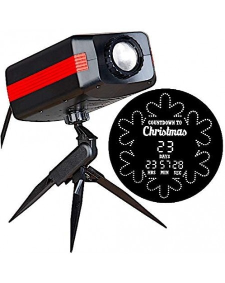 Outdoor String Lights 11955 Christmas Countdown To Christmas Snowflake Light Show Projector - CT182WEQ0KD $77.68