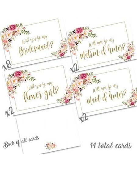 Favors 14 Wedding party proposal notes (White) - CL18020WCTG $15.14