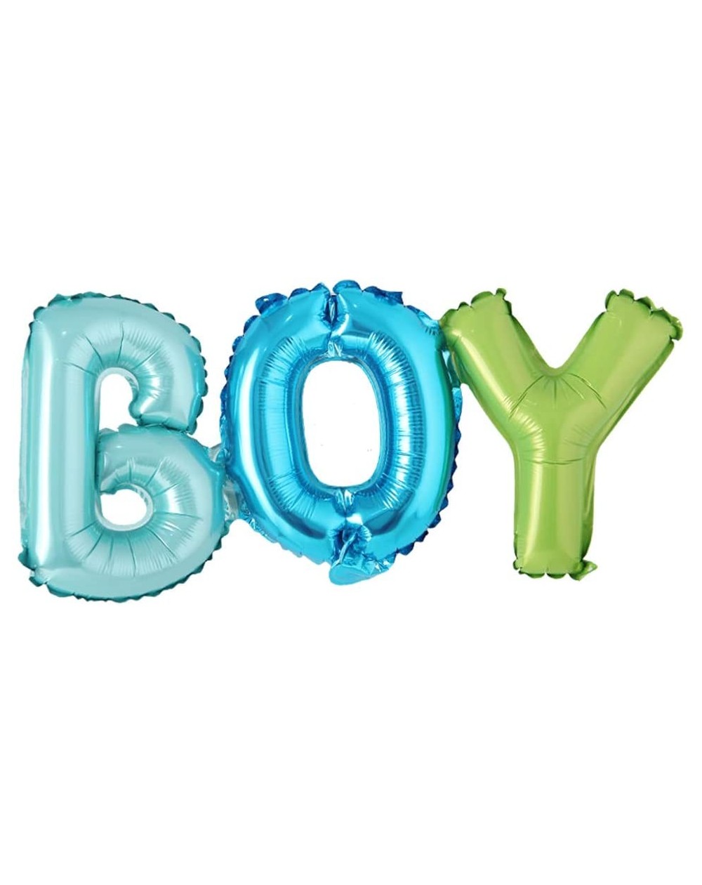 Balloons ITS A Boy Girl Connection Letter foil Balloons Children Party Decoration Birthday Party Balloons Inflatable Helium B...