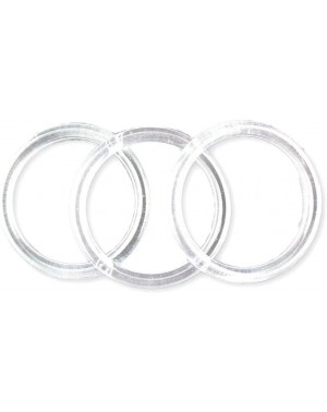 Favors 4 inch Clear Plastic Acrylic Craft Rings 5/16 inch Thick 12 Pieces - CI18UHGEQLU $11.23