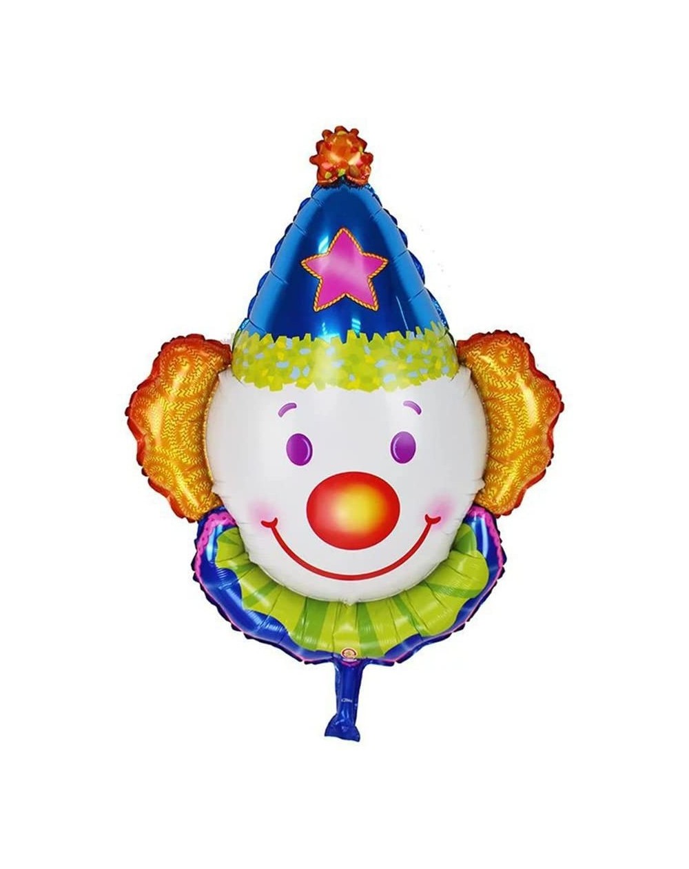 Balloons Clown Foil Balloon Party Mylar Balloons for Children (Blue) - C117Z5LTMKQ $8.57