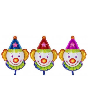 Balloons Clown Foil Balloon Party Mylar Balloons for Children (Blue) - C117Z5LTMKQ $8.57