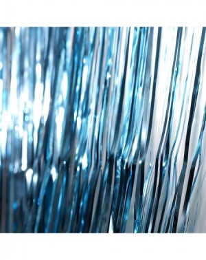 Banners & Garlands Blue Frozen Party Tinsel Foil Fringe Curtains Backdrops Decorations - Under The Sea Baby Shower Birthday W...