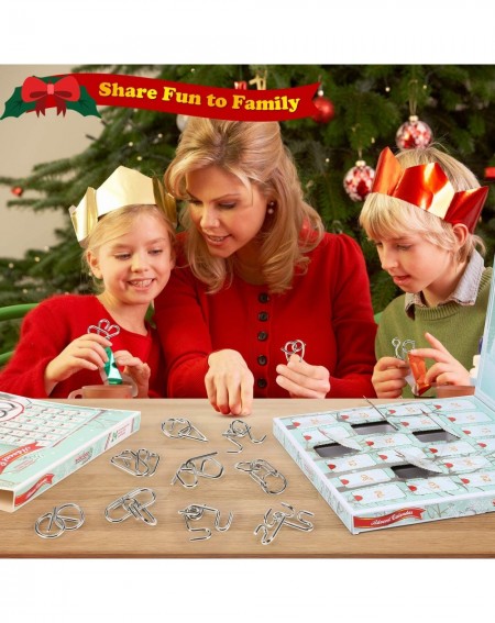 Advent Calendars 2020 Christmas Advent Calendar 24Pcs Holiday Surprises Brain Teaser Puzzles Countdown Calendar for Kids and ...