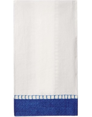 Tableware Entertaining with Linen Paper Guest Towels- Marine Blue- Pack of 15 - Marine Blue - CP113Q7THM3 $12.55