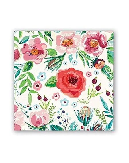 Tableware 20 Count 3-Ply Paper Cocktail Napkins- Wild Berry Blossom - Wild Berry Blossom - CN12NVPSE5Z $19.06