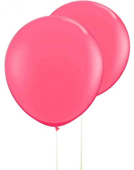 Balloons Pink Balloons 36 in Gaint Round Balloon Pack of 6 - Hot Pink - CT18360WNW4 $20.36